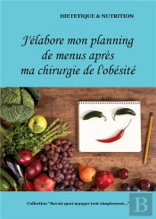 J'Elabore Mon Planning De Menus Apres Ma Chirurgie De L'Obesite