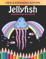 Jelly Fish Coloring Book For Adults