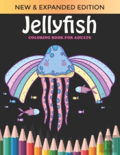 Jelly Fish Coloring Book For Adults