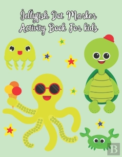 Bertrand.pt - Jellyfish Dot Marker Activity Book For Kids