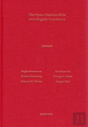 Jeremiah According To The Syriac Peshitta Version With English Translation