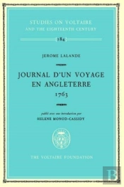 Jerome Lalande, Journal D'Un Voyage En Angleterre 1763