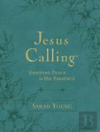 Jesus Calling, Large Text Teal Leathersoft, With Full Scriptures