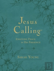 Jesus Calling, Large Text Teal Leathersoft, With Full Scriptures