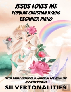 Bertrand.pt - Jesus Loves Me Beginner Piano Collection Littlest Christians Series