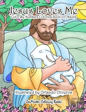 Jesus Loves Me Color By Numbers Coloring