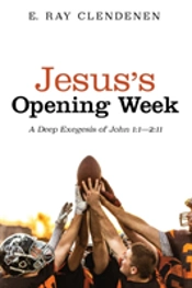 Jesus'S Opening Week