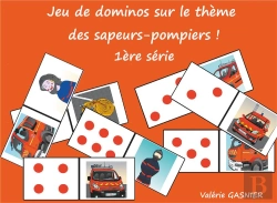 Bertrand.pt - Jeu De Dominos Sur Le Theme Des Sapeurs Pompiers - 1ere Serie Jeu A Decouper