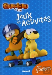 Jeux Et Activites Avec Stickers Garfield