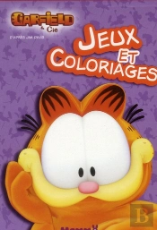 Jeux Et Coloriages Avec Stickers Garfield