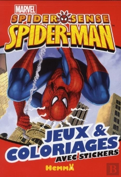 Bertrand.pt - Jeux Et Coloriages Avec Stickers Marvel - Spiderman Classic