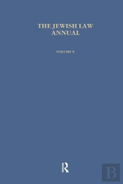 Jewish Law Annual (Vol 10)