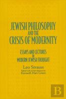 Jewish Philosophy And The Crisis Of Modernity