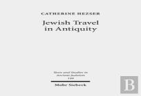 Jewish Travel In Antiquity