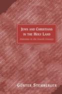 Jews And Christians In The Holy Land