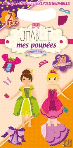 Bertrand.pt - J'Habille Mes Poupées Vinyle ; Les Princesses