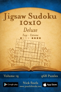 Bertrand.pt - Jigsaw Sudoku 10x10 Deluxe - Easy To Extreme - Volume 14 - 468 Puzzles