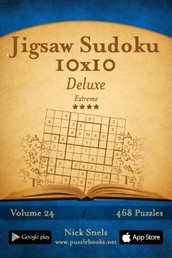Bertrand.pt - Jigsaw Sudoku 10x10 Deluxe - Extreme - Volume 24 - 468 Logic Puzzles