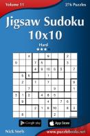 Jigsaw Sudoku 10x10 - Hard - Volume 11 - 276 Puzzles