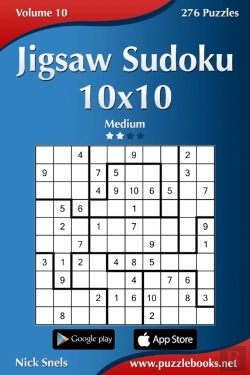 Bertrand.pt - Jigsaw Sudoku 10x10 - Medium - Volume 10 - 276 Puzzles