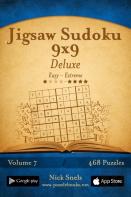 Jigsaw Sudoku 9x9 Deluxe - Easy To Extreme - Volume 7 - 468 Puzzles