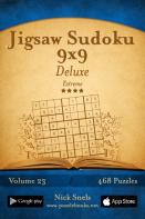 Jigsaw Sudoku 9x9 Deluxe - Extreme - Volume 23 - 468 Logic Puzzles