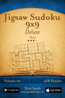 Jigsaw Sudoku 9x9 Deluxe - Hard - Volume 22 - 468 Logic Puzzles