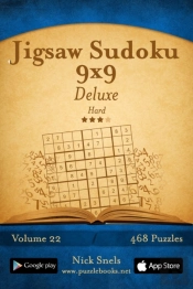 Jigsaw Sudoku 9x9 Deluxe - Hard - Volume 22 - 468 Logic Puzzles