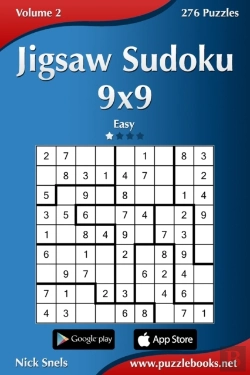 Bertrand.pt - Jigsaw Sudoku 9x9 - Easy - Volume 2 - 276 Puzzles