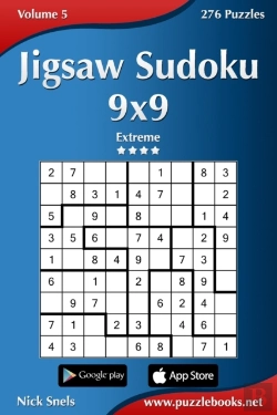 Bertrand.pt - Jigsaw Sudoku 9x9 - Extreme - Volume 5 - 276 Puzzles
