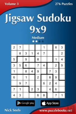 Bertrand.pt - Jigsaw Sudoku 9x9 - Medium - Volume 3 - 276 Puzzles