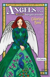 Jim Shore Angels And Inspirations Coloring Book