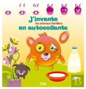 J'Invente Des Animaux En Autocollants : Animaux Familiers