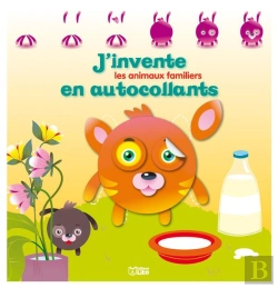 Bertrand.pt - J'Invente Des Animaux En Autocollants : Animaux Familiers