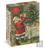 John Derian Paper Goods: Santa Trims The Tree 1,000-Piece Puzzle