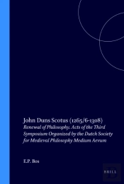 John Duns Scotus (1265/6-1308)