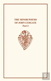 John Lydgate The Minor Poems