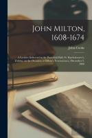 John Milton, 1608-1674