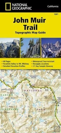Bertrand.pt - John Muir Trail (Topographic Map Guide)