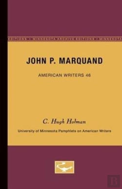 Bertrand.pt - John P. Marquand - American Writers 46