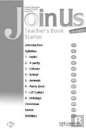 Join Us For English Starter Teacher'S Book Czech Edition
