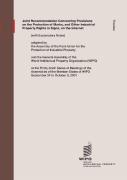Joint Recommendation Concerning Provisions On The Protection Of Marks, And Other Industrial Property Rights In Signs, On The Internet
