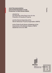 Joint Recommendation Concerning Provisions On The Protection Of Well-Known Marks