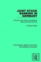Joint Stock Banking In Germany