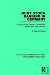 Joint Stock Banking In Germany