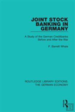 Bertrand.pt - Joint Stock Banking In Germany