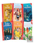 Jolly Phonics Folktales Red Readers (Level 1) Complete Set (1-6)