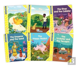 Bertrand.pt - Jolly Phonics Folktales Yellow Readers (Level 2) Complete Set (1-6)