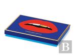 Jonathan Adler Lips Boxed Diecut Notecard Set