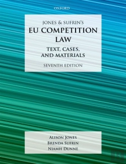 Bertrand.pt - Jones & Sufrin'S Eu Competition Law